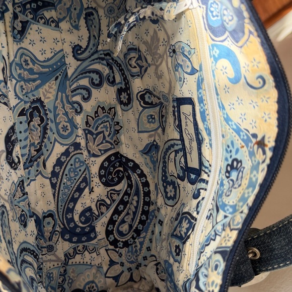 Vera Bradley Stylish Denim Shoulder Bag - Picture 12 of 14
